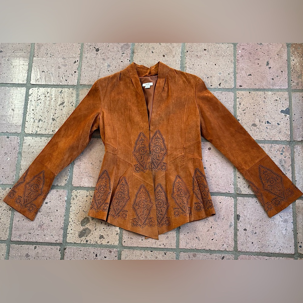Vintage Cache Suede Jacket - image 1